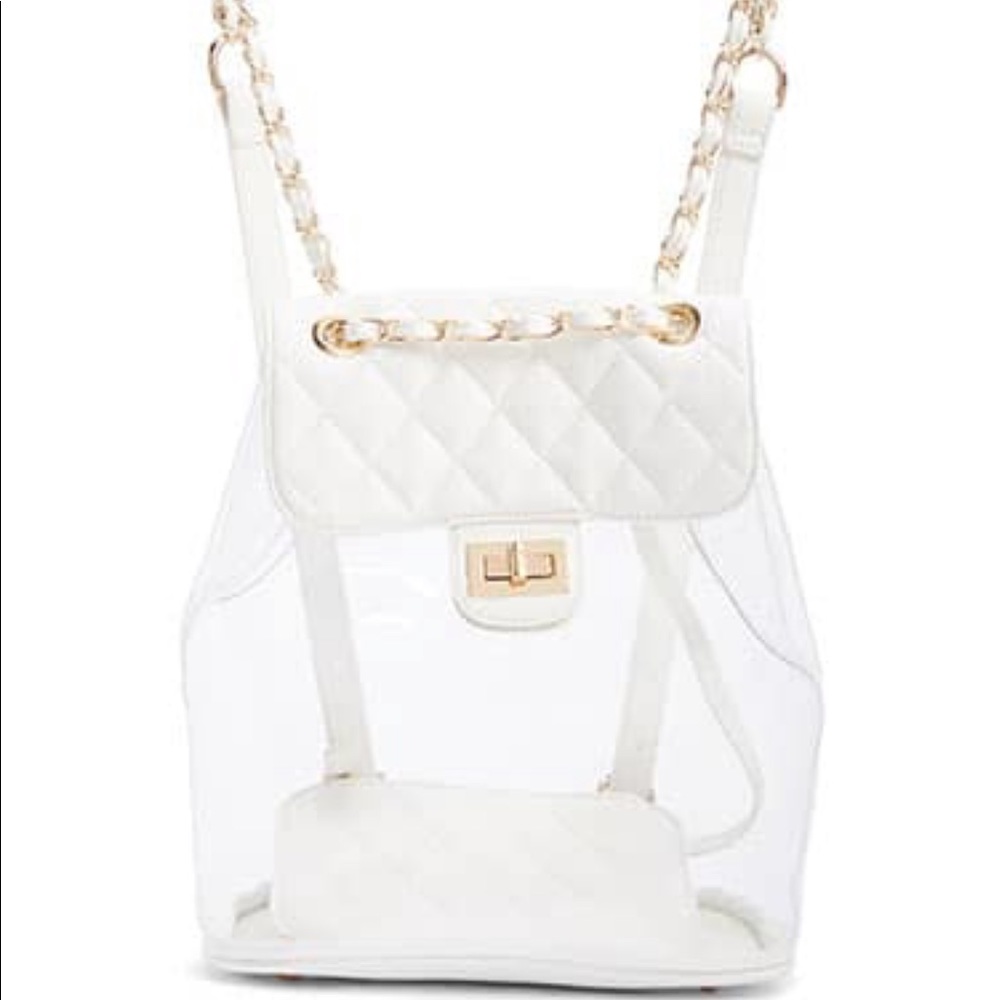 Brand new. Clear back pack